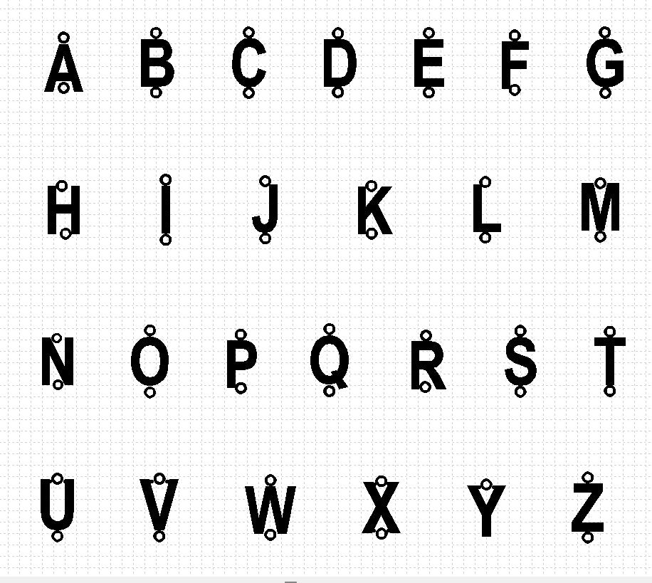 Halskette mit zwei Großbuchstaben & einem Herz aus 925er Silber (NK61)