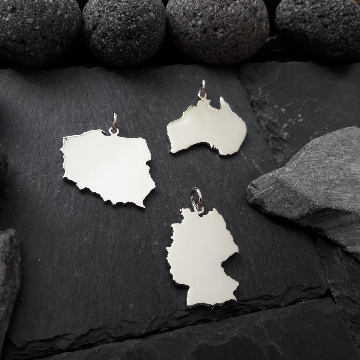 Landkartenschmuck