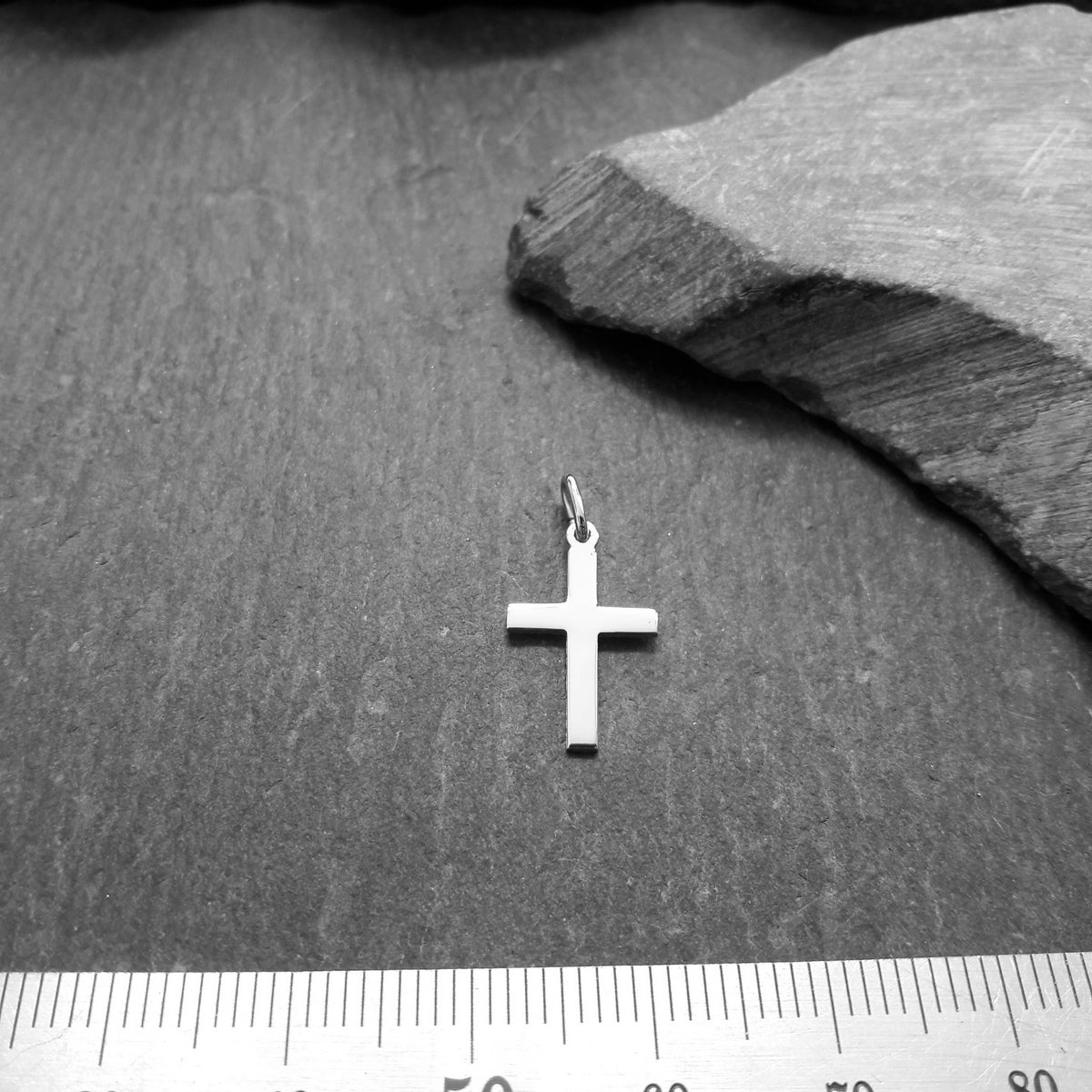 Kreuzanhänger aus 925er Silber