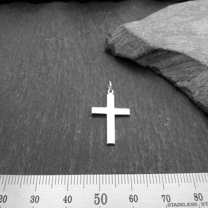Kreuzanhänger aus 925er Silber