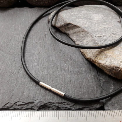 2 mm Lederkette