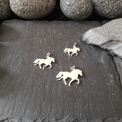 Pferd-Anhänger aus 925er Silber
