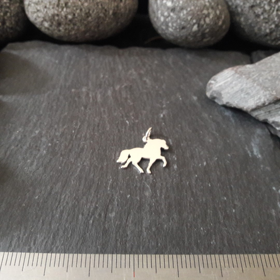 Pferd-Anhänger aus 925er Silber