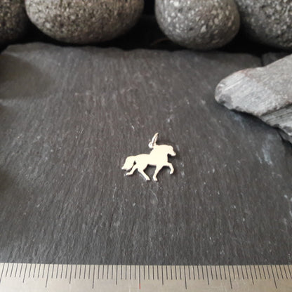 Pferd-Anhänger aus 925er Silber