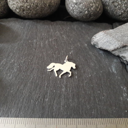 Pferd-Anhänger aus 925er Silber