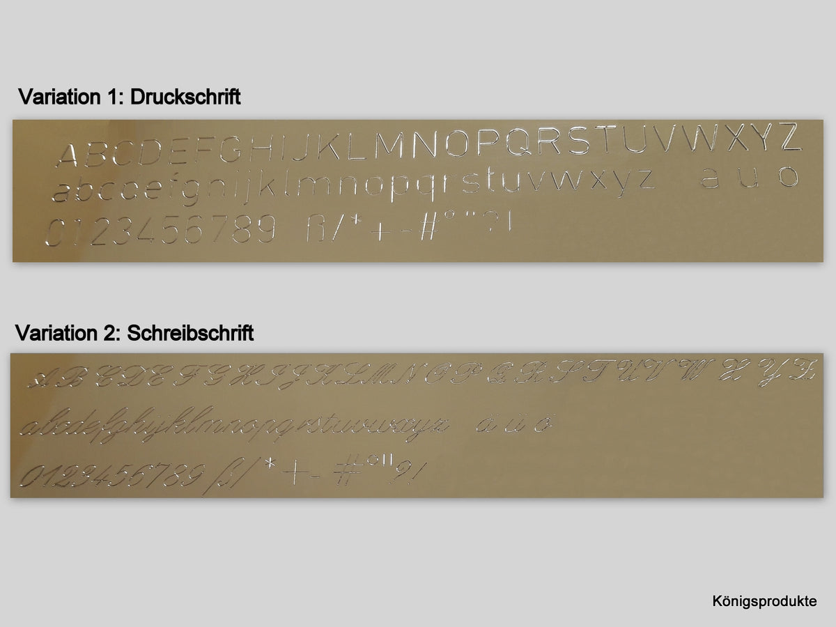 Gravuranhänger aus 585er Roségold