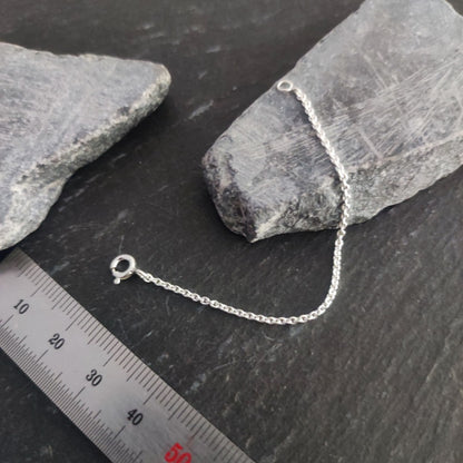 Verlängerungskette - 1,5 mm Ankerkette aus 925er Silber