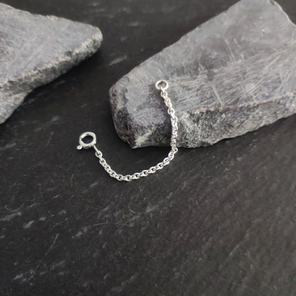 Verlängerungskette - 2,0 mm Ankerkette aus 925er Silber