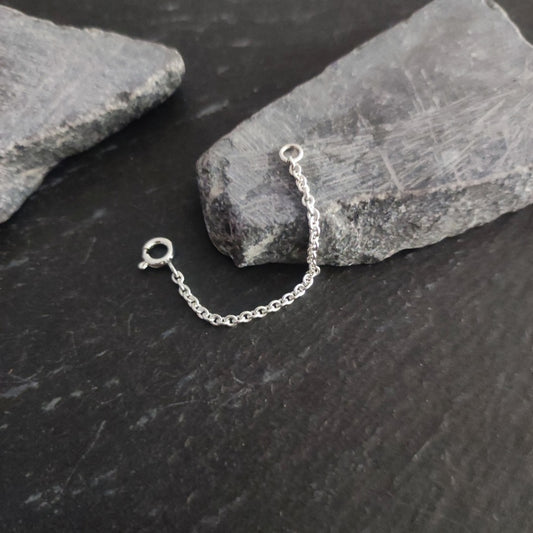 Verlängerungskette - 2,0 mm Ankerkette aus 925er Silber